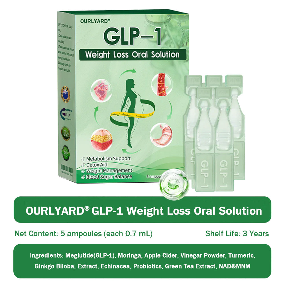 🥰𝑶𝒇𝒇𝒊𝒄𝒊𝒂𝒍 𝑺𝒕𝒐𝒓𝒆 | Ourlyard® 𝐺𝐿𝑃-𝟏  𝑺𝒊𝒙-𝒊𝒏-𝑶𝒏𝒆 𝑯𝒆𝒂𝒍𝒕𝒉 𝑺𝒐𝒍𝒖𝒕𝒊𝒐𝒏 𝑶𝒓𝒂𝒍 𝑳𝒊𝒒𝒖𝒊𝒅  (𝐉𝐮𝐬𝐭 𝐨𝐧𝐜𝐞 𝐚 𝐝𝐚𝐲, 𝐯𝐢𝐬𝐢𝐛𝐥𝐞 𝐜𝐡𝐚𝐧𝐠𝐞𝐬 𝐢𝐧 𝟕 𝐝𝐚𝐲𝐬） ✅ 𝐅𝐨𝐫 𝐨𝐛𝐞𝐬𝐢𝐭𝐲, 𝐜𝐚𝐫𝐝𝐢𝐨𝐯𝐚𝐬𝐜𝐮𝐥𝐚𝐫 𝐡𝐞𝐚𝐥𝐭𝐡, 𝐝𝐢𝐚𝐛𝐞𝐭𝐞𝐬, 𝐬𝐥𝐞𝐞𝐩 𝐚𝐩𝐧𝐞𝐚, 𝐆𝐮𝐭 𝐇𝐞𝐚𝐥𝐭𝐡, 𝐣𝐨𝐢𝐧𝐭 𝐢𝐬𝐬𝐮𝐞𝐬, 𝐚𝐧𝐝 𝐦𝐨𝐫𝐞